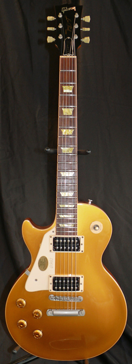~SOLD~Gibson U.S.A. `01 Les Paul Classic Goldtop-LEFTY